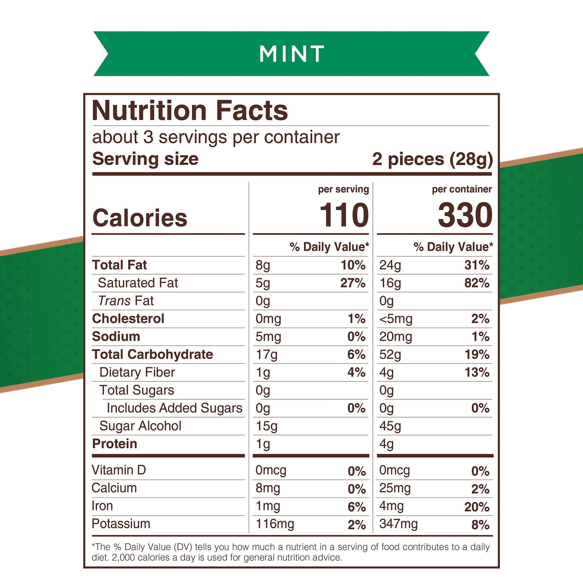 slide 2 of 3, Russell Stover Sugar-Free Mint Patties Bag, 3 oz