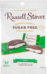 Russell Stover Sugar Free Mint Chocolate Candy 3 oz