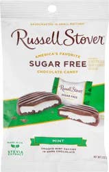 Russell Stover Sugar Free Mint Chocolate Candy 3 oz