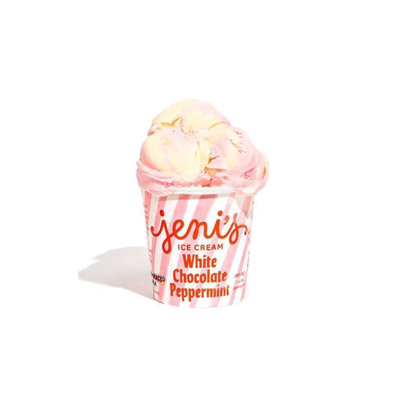 slide 2 of 3, Jeni's Splendid Ice Cream White Chocolate Peppermint Pint, 1 pint