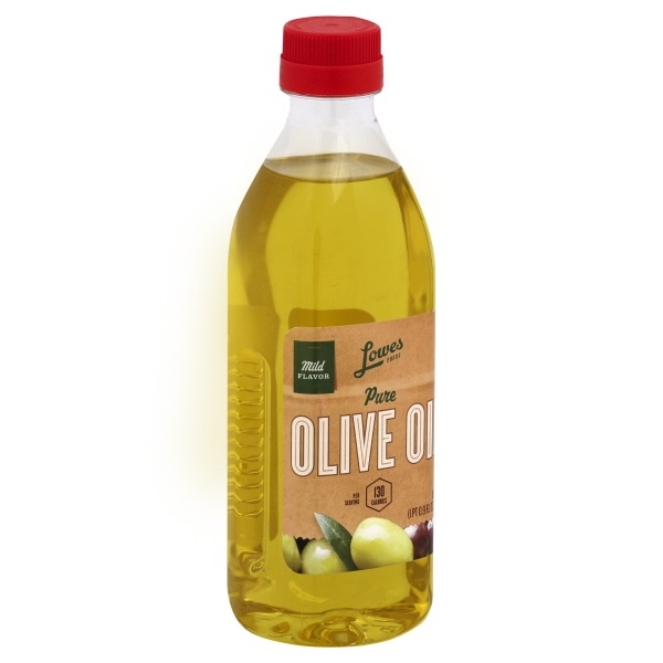 slide 1 of 1, Lowes Foods Olive Oil Pure, 16.9 oz