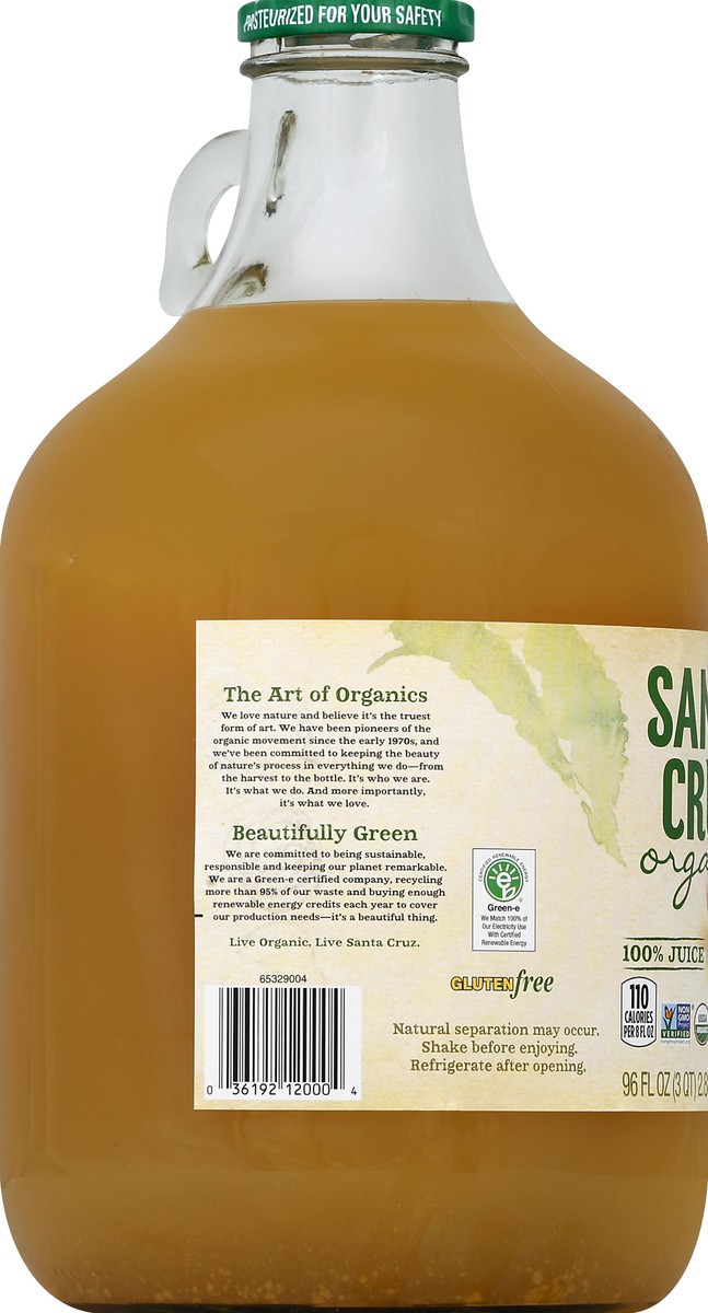 slide 6 of 6, Santa Cruz Organic 100% Juice 96 oz, 96 oz