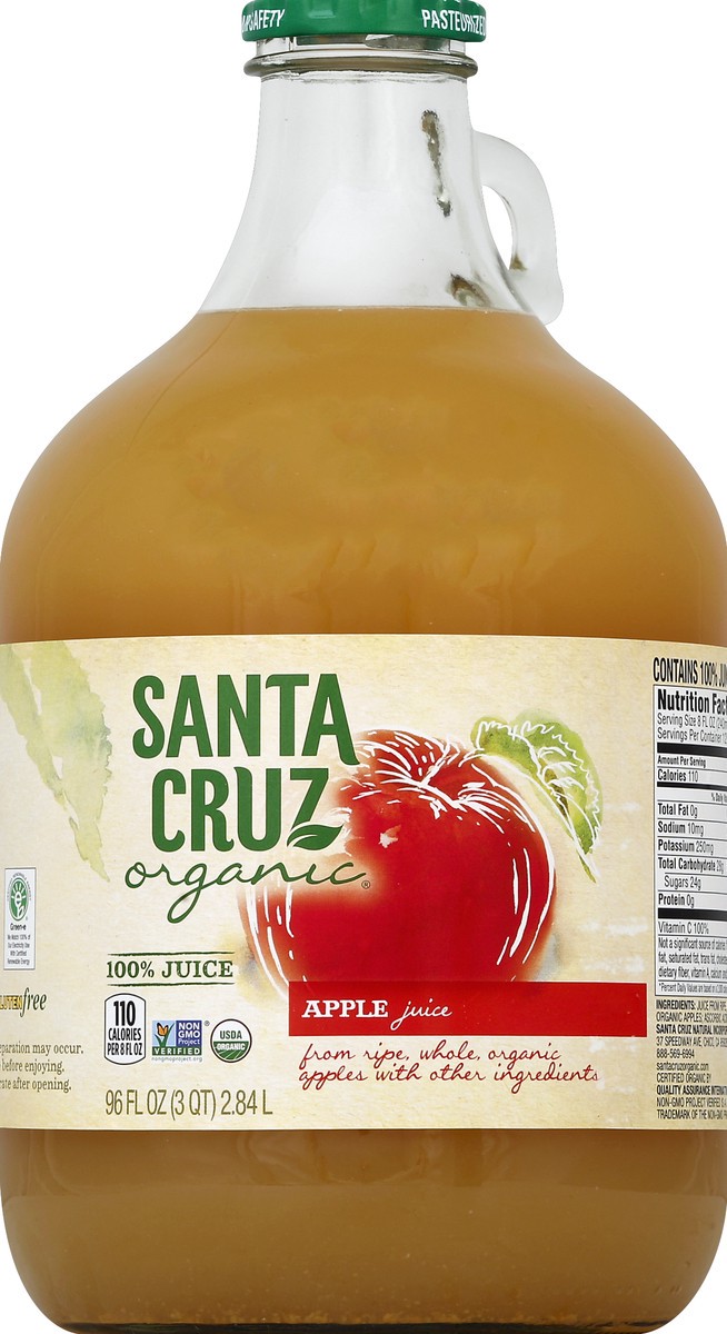 slide 2 of 6, Santa Cruz Organic 100% Juice 96 oz, 96 oz