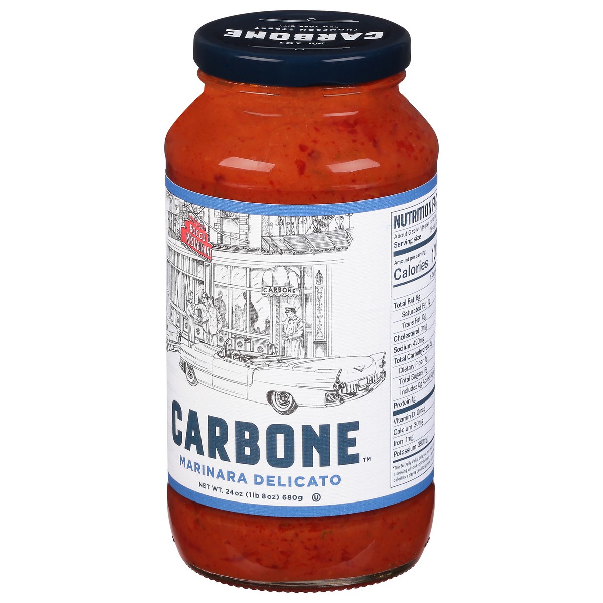 slide 5 of 9, Carbone Marinara Delicato Sauce 24 oz, 24 oz