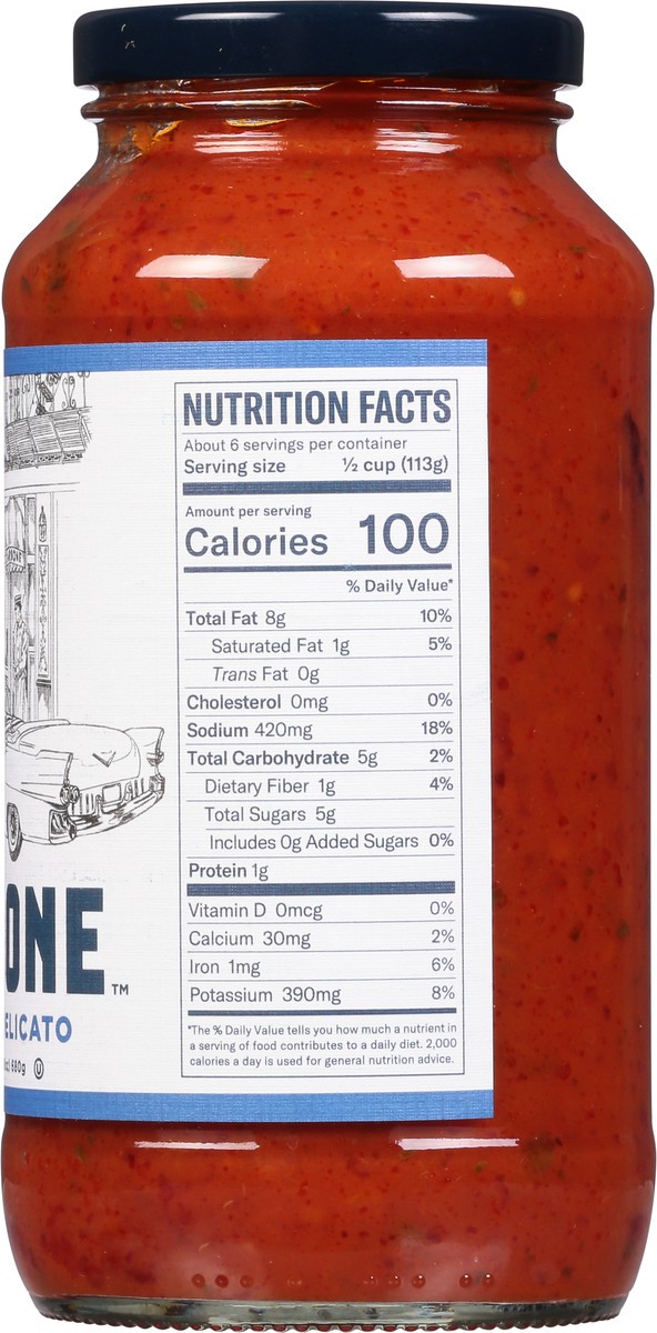 slide 7 of 9, Carbone Marinara Delicato Sauce 24 oz, 24 oz