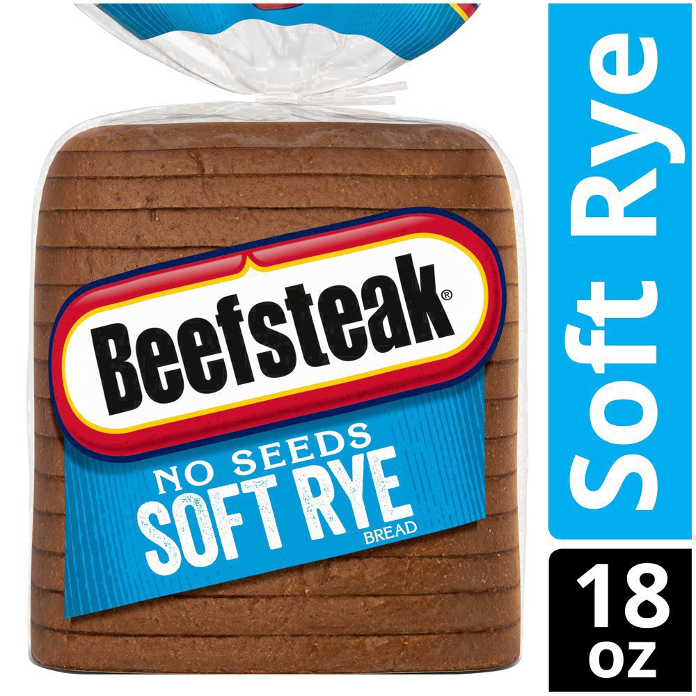 slide 33 of 69, Beefsteak Soft Rye Bread, 18 oz, 18 oz