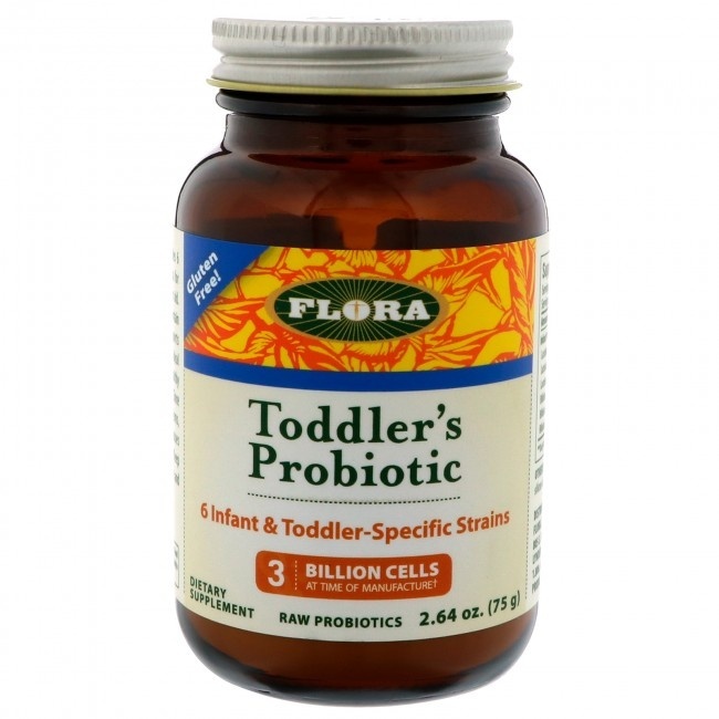 slide 1 of 1, Flora Toddler's Raw Probiotic, 2.64 oz