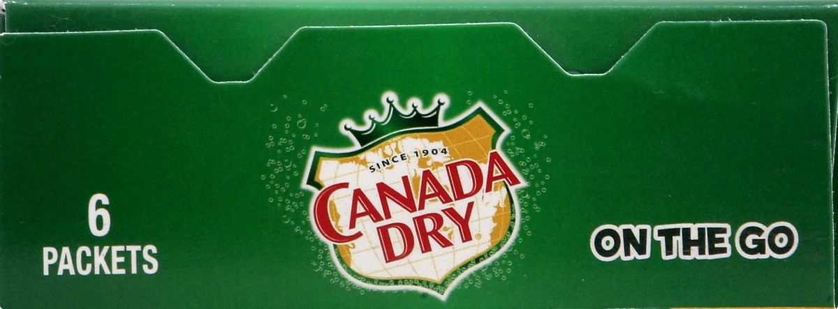 slide 7 of 9, Canada Dry Canada Cry Ginger Ale Drink Mix Pack - 6 ct, 6 ct
