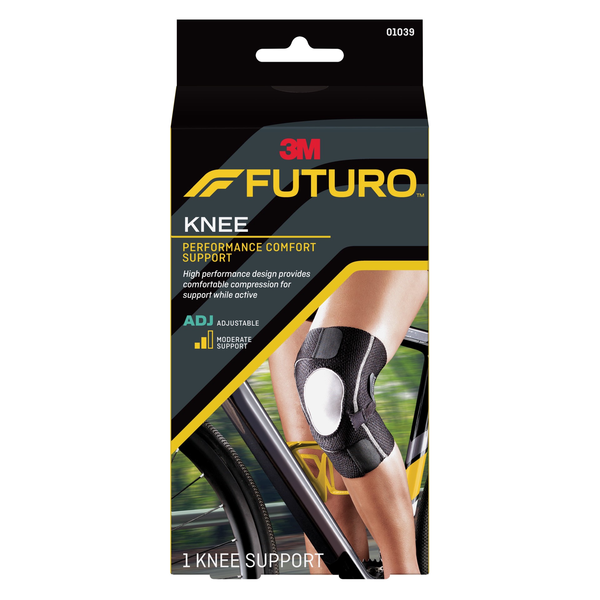 slide 1 of 6, Futuro Precision Fit Knee Support, 1 ct