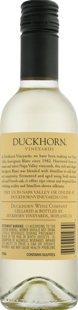 slide 9 of 9, Duckhorn Vineyards Wine Sauvignon Blanc, 375 ml