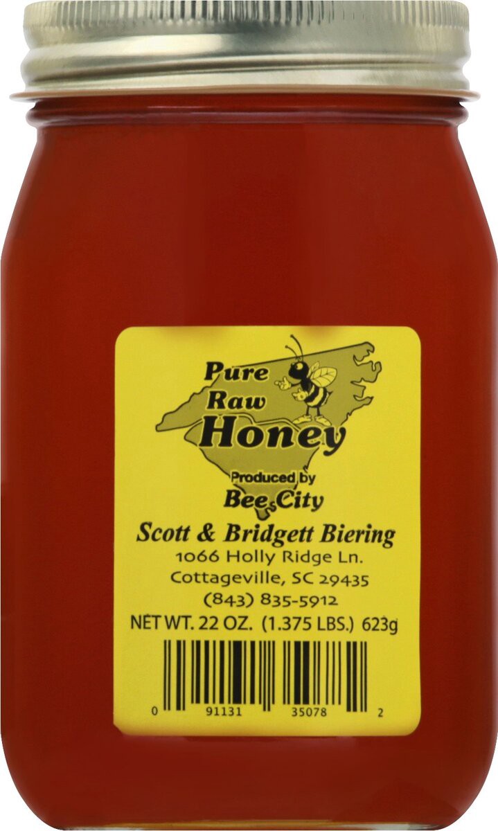 slide 6 of 6, Bee City Honey Honey 22 oz, 22 oz