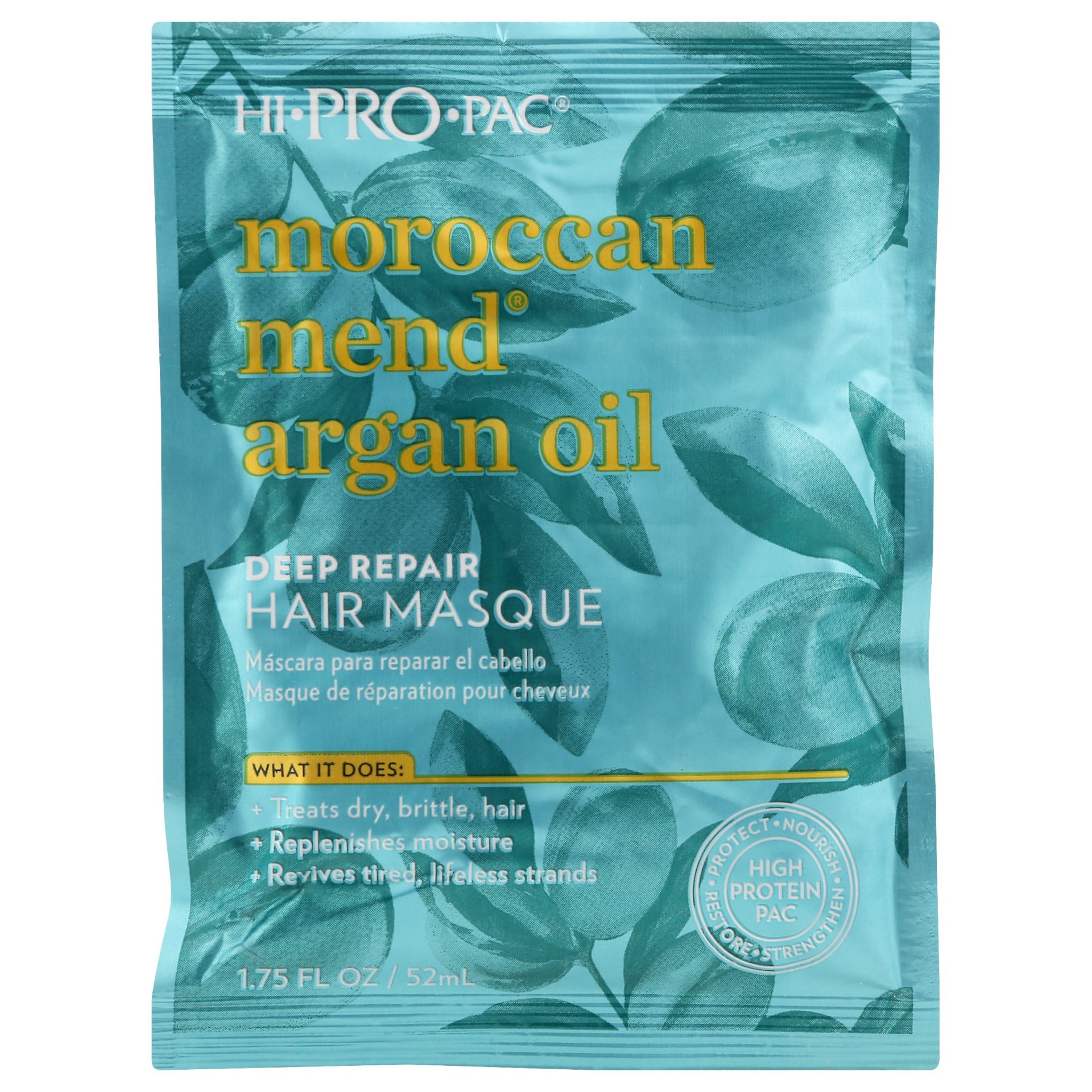 slide 1 of 8, NOT YOUR MOTHERS Moroccan Mend Argan Oil Deep Repair Hair Masque, 1.7 oz