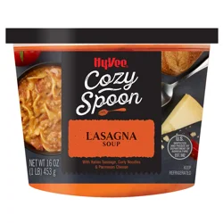Hy-Vee Cozy Spoon Lasagna Soup With Italian Sausage