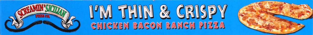 slide 2 of 11, Screamin' Sicilian I'm Thin & Crispy Chicken Bacon Ranch Pizza 17.8 oz, 17.8 oz