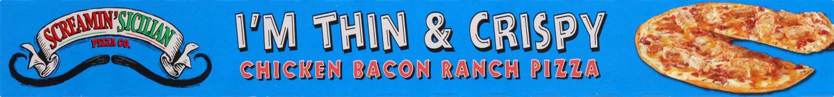 slide 5 of 11, Screamin' Sicilian I'm Thin & Crispy Chicken Bacon Ranch Pizza 17.8 oz, 17.8 oz