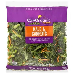 Cal-Organic Farms Kale & Carrots 10 oz