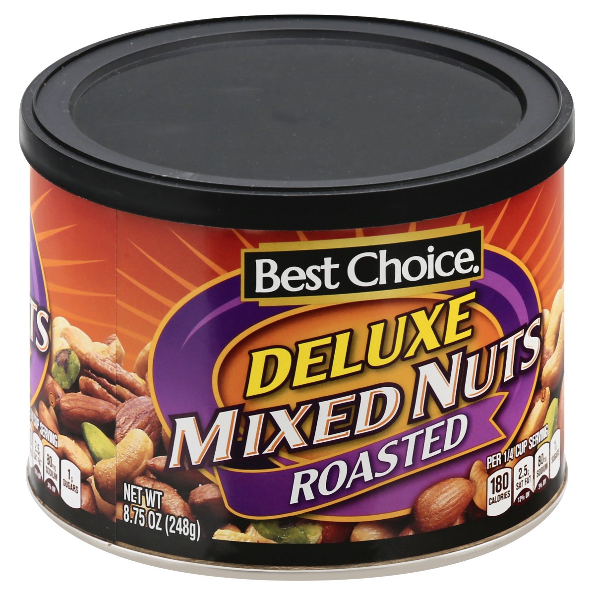 slide 2 of 10, Best Choice Deluxe Roasted Mixed Nuts, 8.75 oz