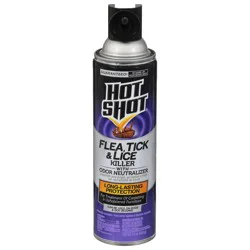 Hot Shot Flea, Tick & Lice Killer with Odor Neutralizer 14 oz