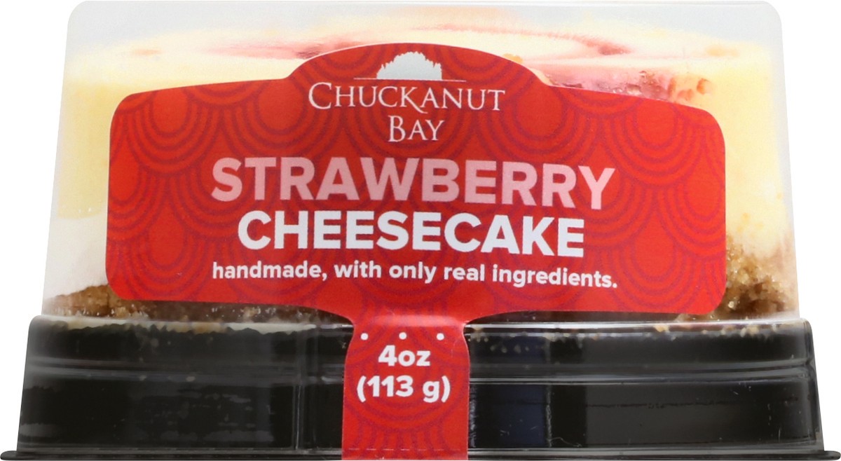 slide 12 of 13, Chuckanut Bay Cheesecake Strawberry - Each, 1 ct