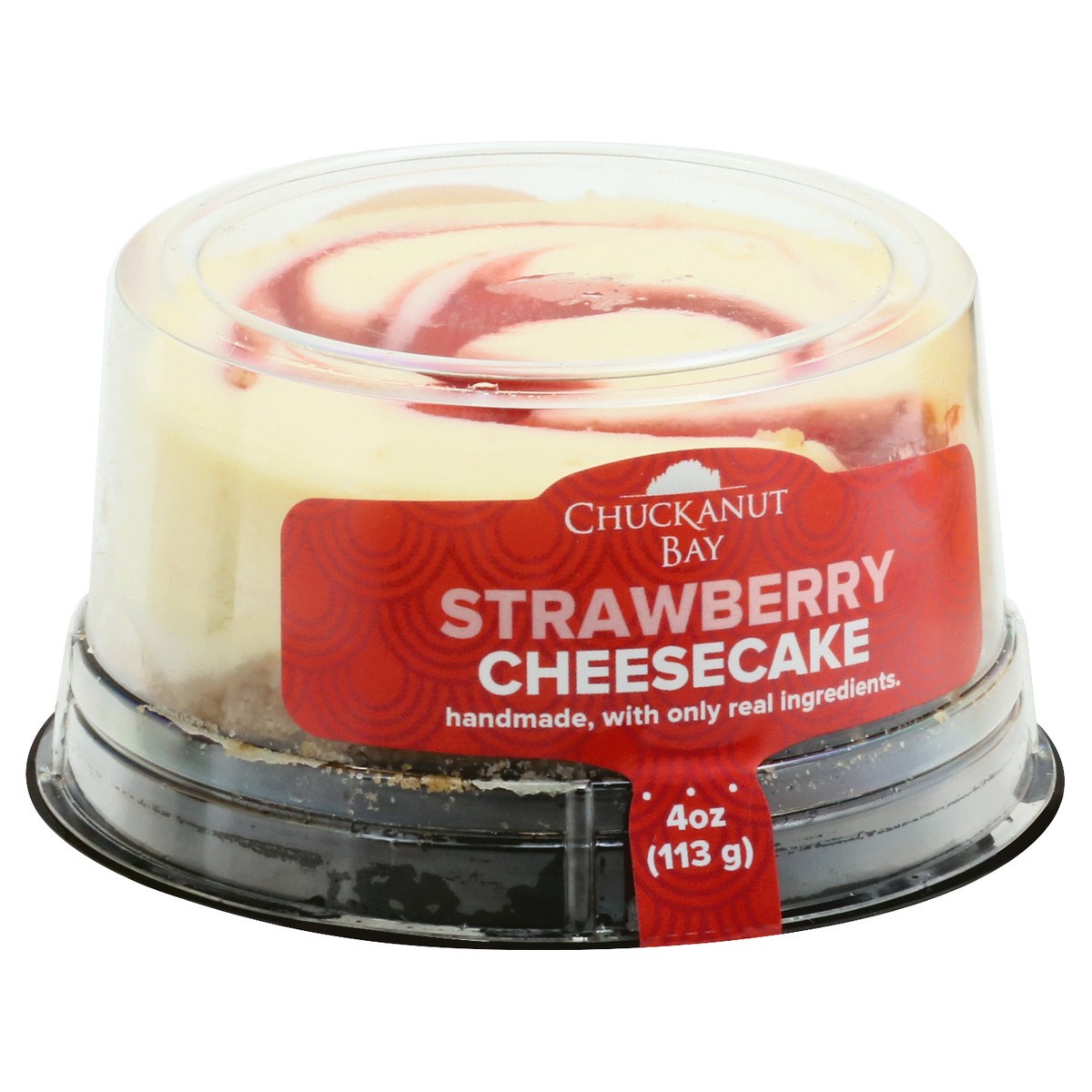 slide 8 of 13, Chuckanut Bay Cheesecake Strawberry - Each, 1 ct