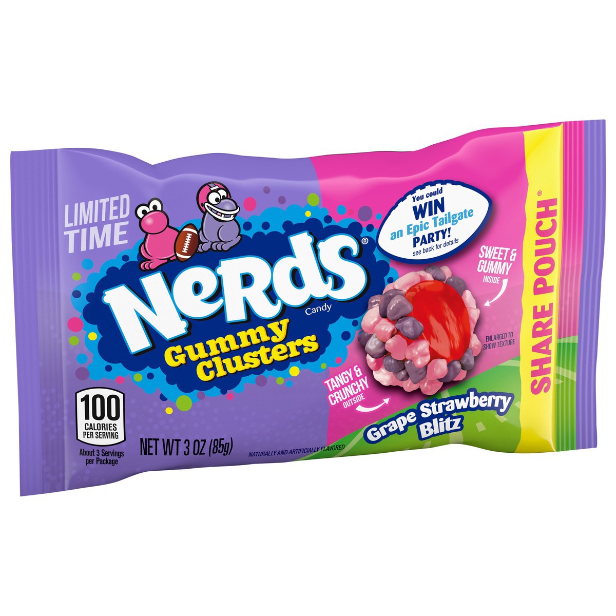 slide 11 of 13, Nerds Gummy Clusters Grp, 3 oz