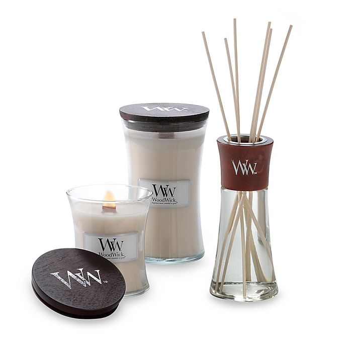 slide 1 of 1, WoodWick Vanilla Bean Reed Diffuser, 1 ct