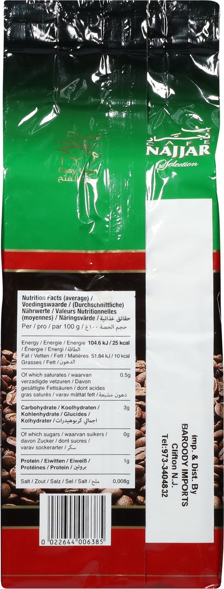 slide 8 of 12, Cafe Najjar Selection Pure Brazilian Ground Coffee with Cardamon 15.87 oz, 15.87 oz