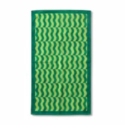 Everyday Living Lime Wave Print Beach Towel