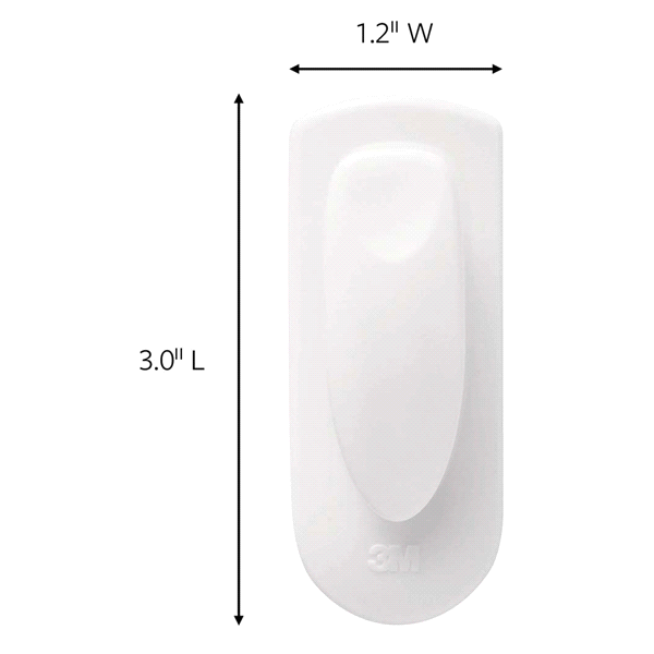 slide 2 of 29, Command Spring Clip, 2 medium strips, 2 ct