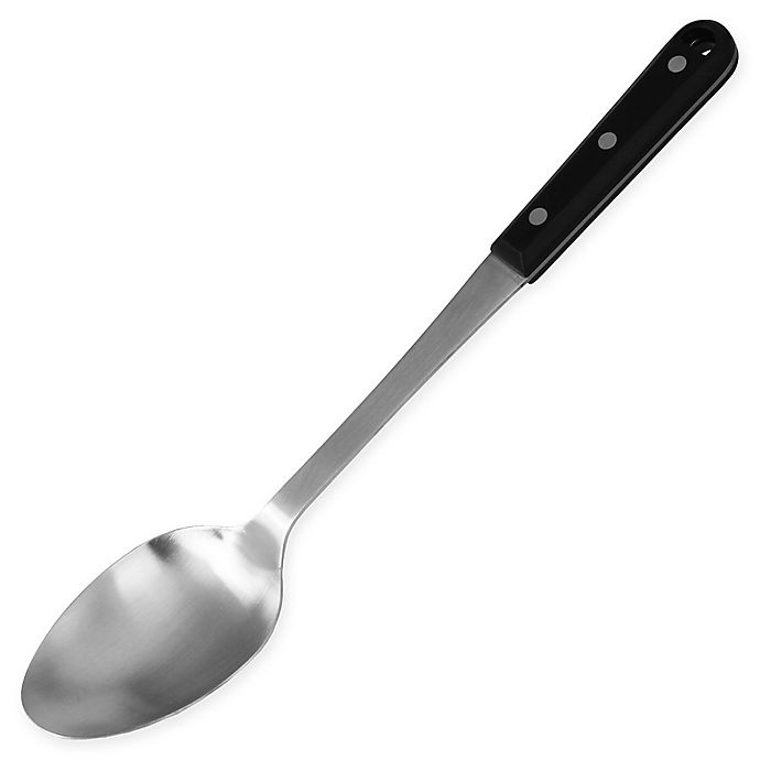 slide 1 of 1, Craft Kitchen Triple Riveted Stainless Steel Basting Spoon, 13 in