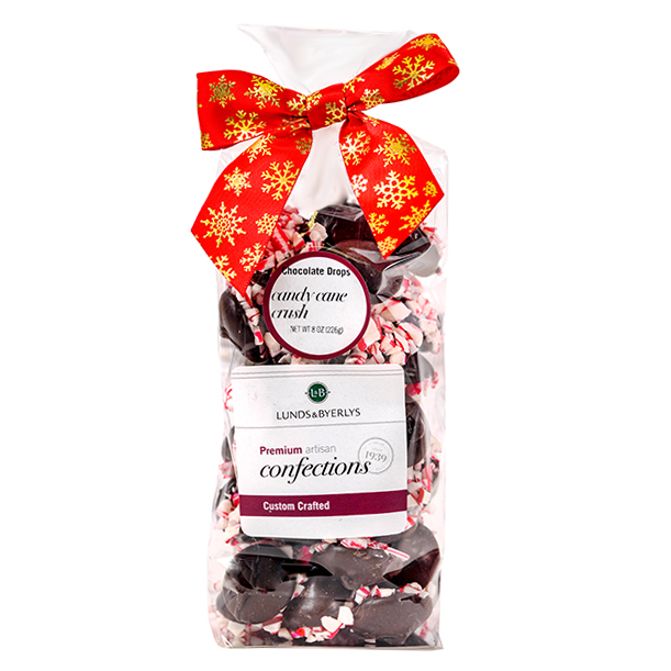 slide 1 of 1, Lunds & Byerlys Candy Cane Crush Dark Chocolate Drops 7 oz, 7 oz