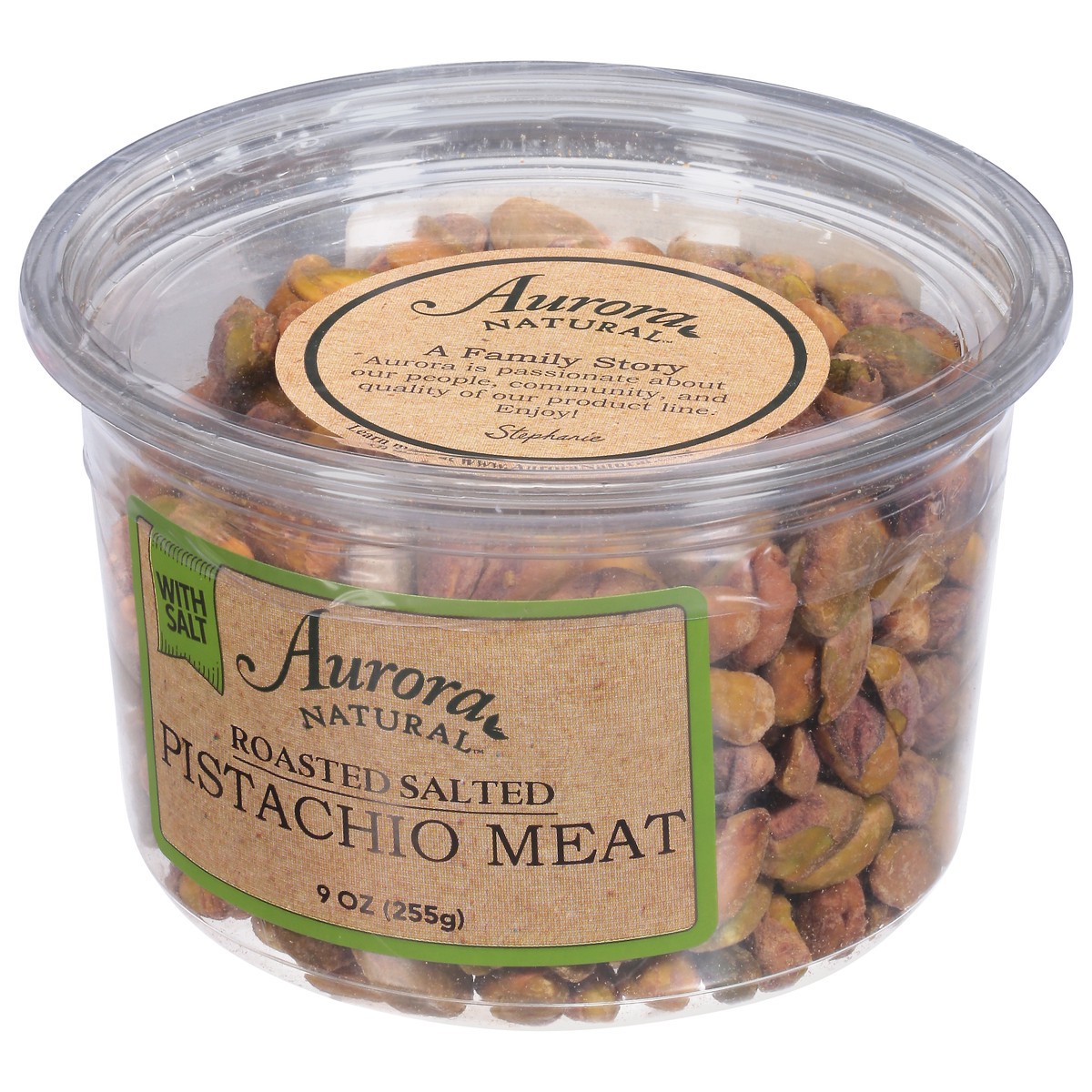 slide 4 of 14, Aurora Natural Roasted Salted Pistachio Meat 9 oz, 9 oz