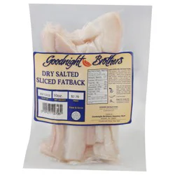 Goodnight Brothers Goodnight Sliced Fatback
