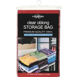 Royal Crest Oblong Storage Bag, Clear