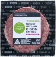 Simple Truth Natural Ground Bison Patties 85% Lean