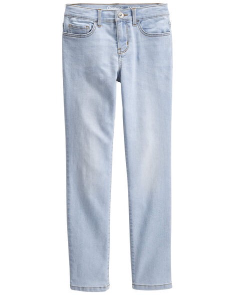 slide 1 of 2, Oshkosh Kid Light Blue Ice Wash Skinny-Leg Jeans Blue Ice Wash 10, 1 ct