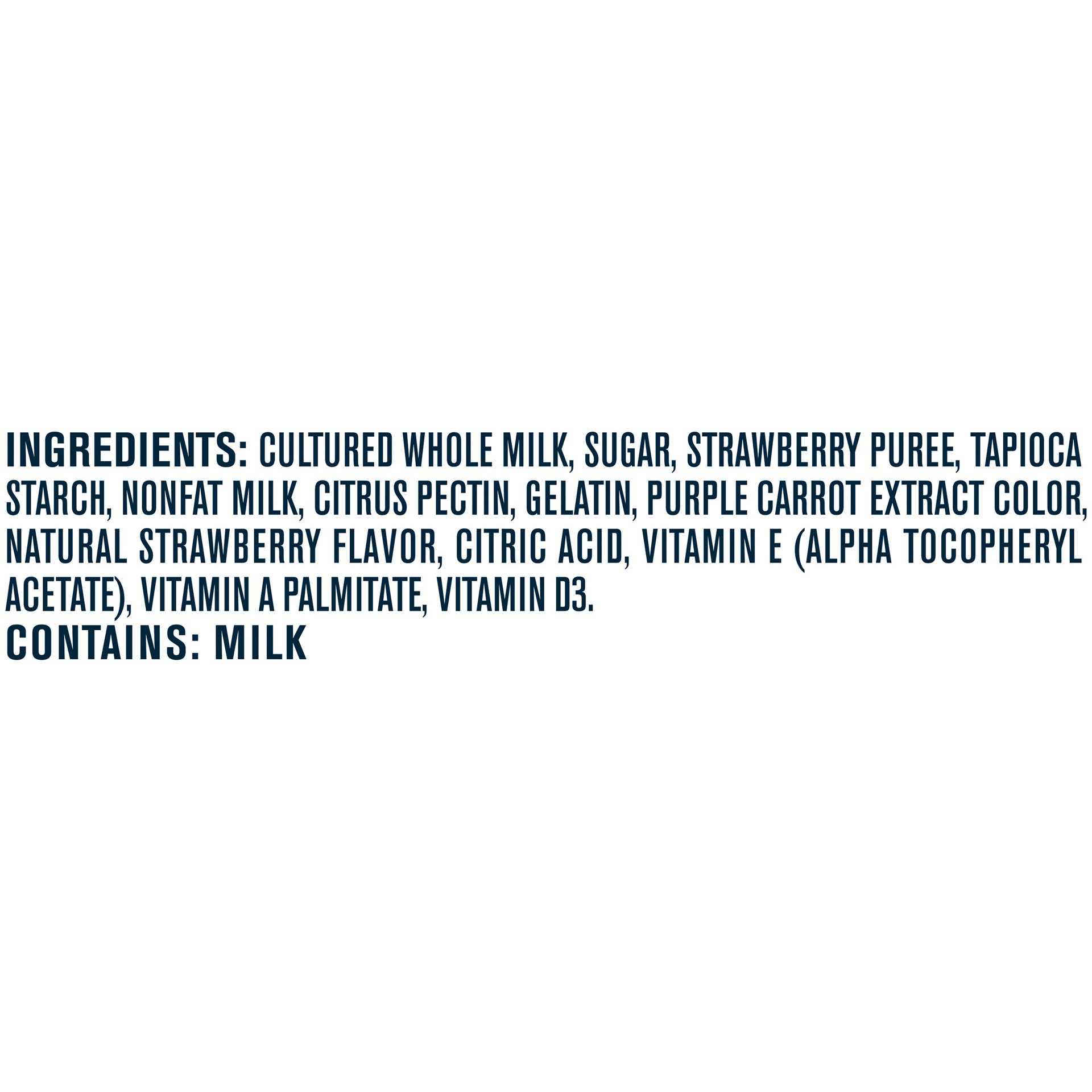 slide 4 of 5, Gerber (Pack of 4) Gerber Yogurt Blends Snack Strawberry Yogurt, 3.5 oz Cups, 4 ct; 3.5 oz