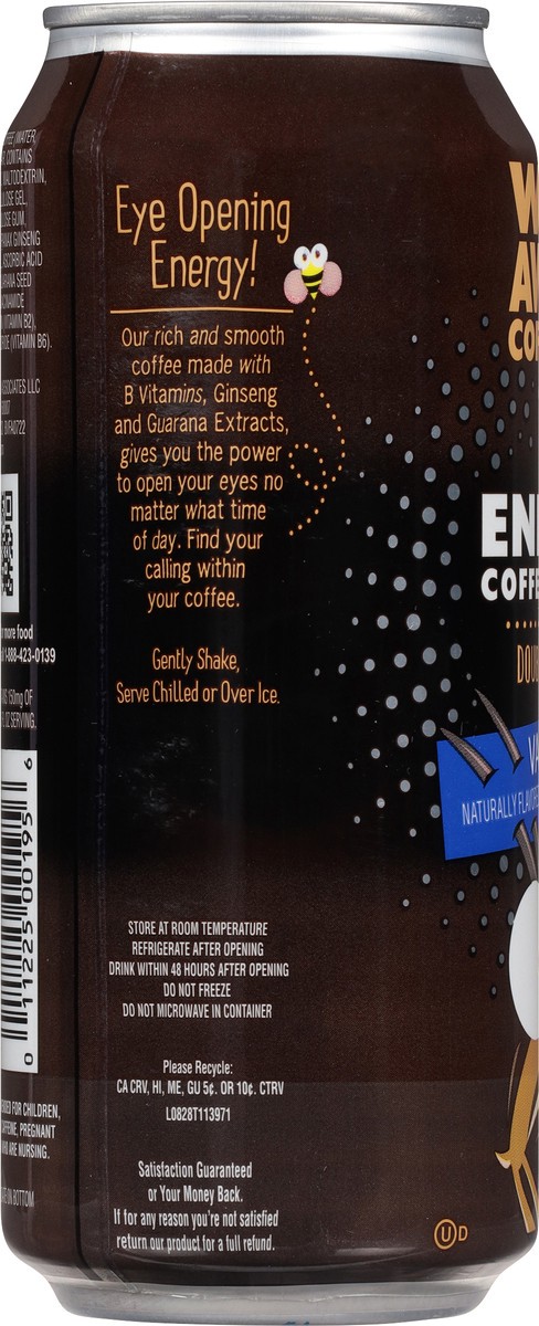 slide 2 of 9, Wide Awake Coffee Co. Vanilla Energy Coffee Drink - 15 fl oz, 15 fl oz