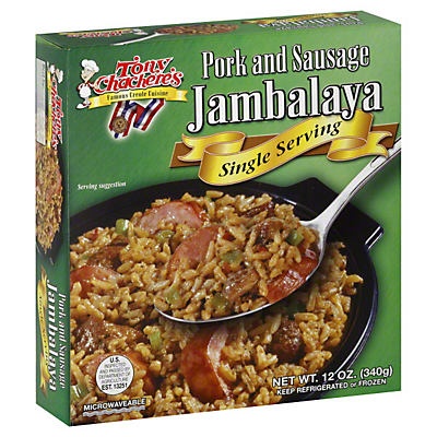 slide 1 of 4, Big Easy Bucha Big Easy Food Pork Sausage Jambalaya, 12 oz