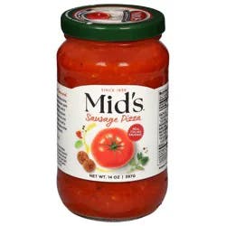Mid's Sausage Pizza Sauce 14 oz