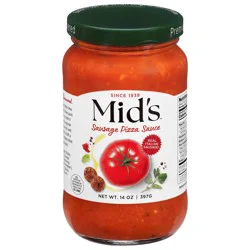 Mid's Sausage Pizza Sauce 14 oz