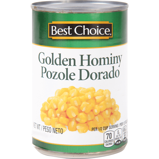 slide 1 of 1, Best Choice Golden Hominy, 15.5 oz