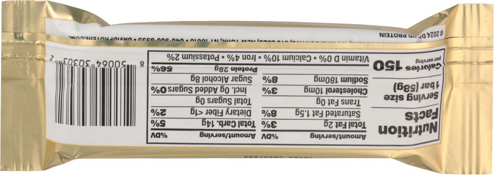 slide 5 of 6, David Fudge Brownie Protein Bar, 2.05 oz