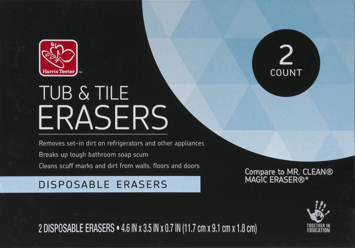 slide 4 of 4, Harris Teeter yourhome Bathroom Cleaning Erasers, 2 ct