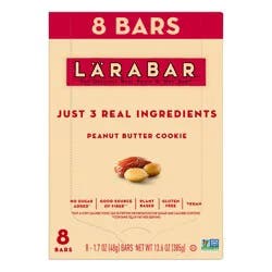 LÄRABAR Peanut Butter Cookie Fruit & Nut Bar 8 ea