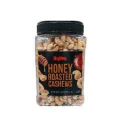 Hy-Vee Cashews Honey Roasted