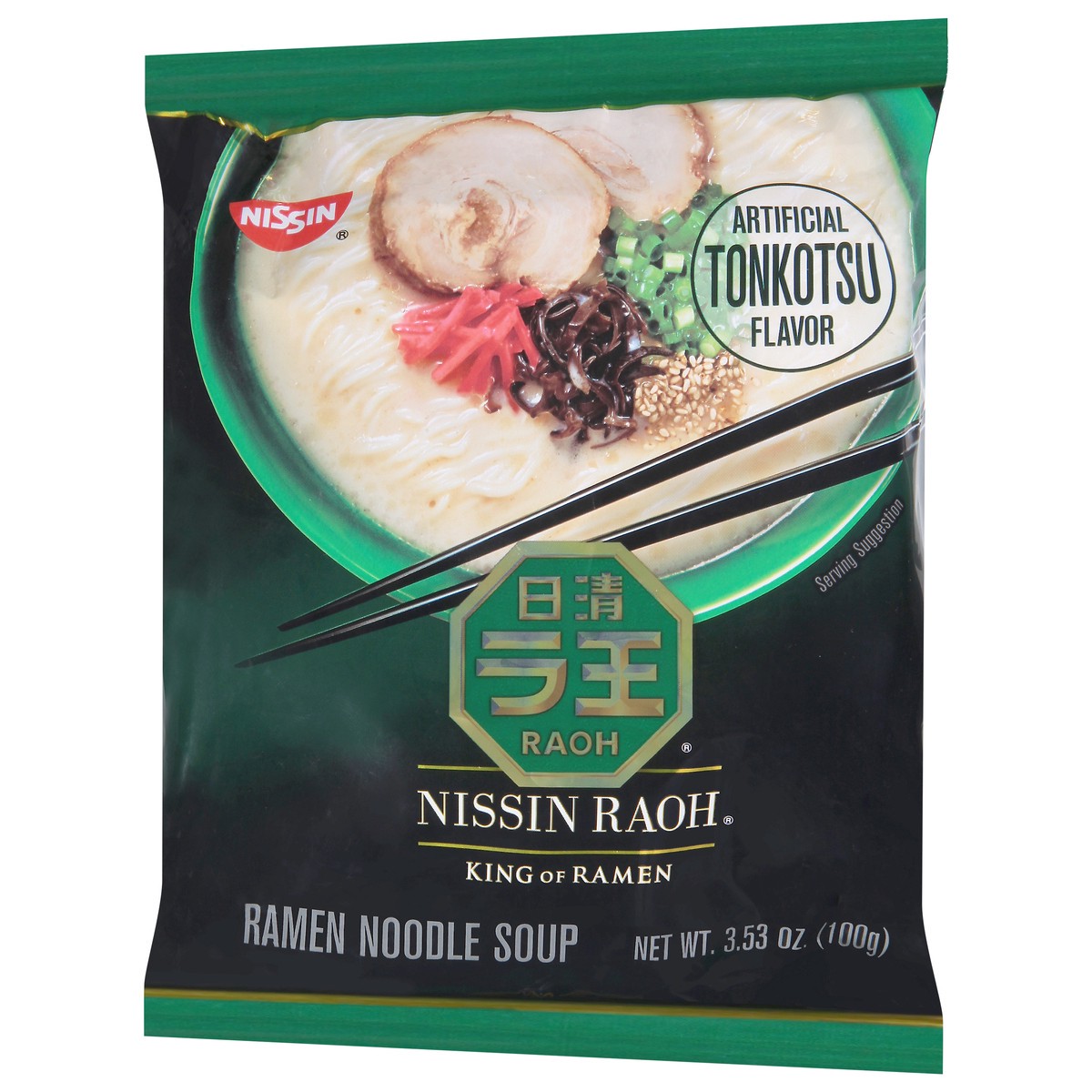 slide 5 of 14, Nissin Raoh Tonkotsu Flavor Ramen Noodle Soup 3.53 oz, 3.53 oz