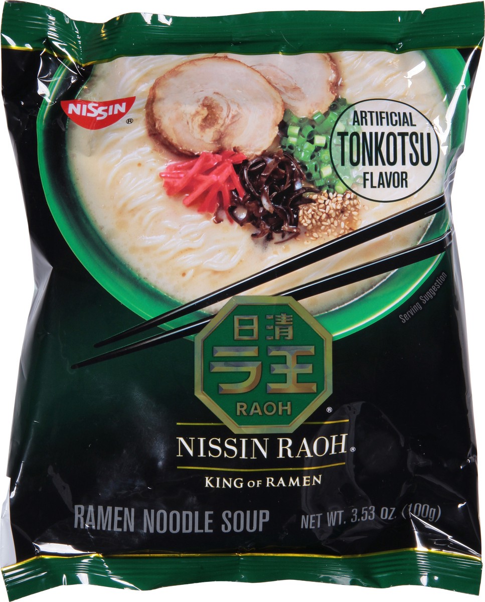 slide 11 of 14, Nissin Raoh Tonkotsu Flavor Ramen Noodle Soup 3.53 oz, 3.53 oz