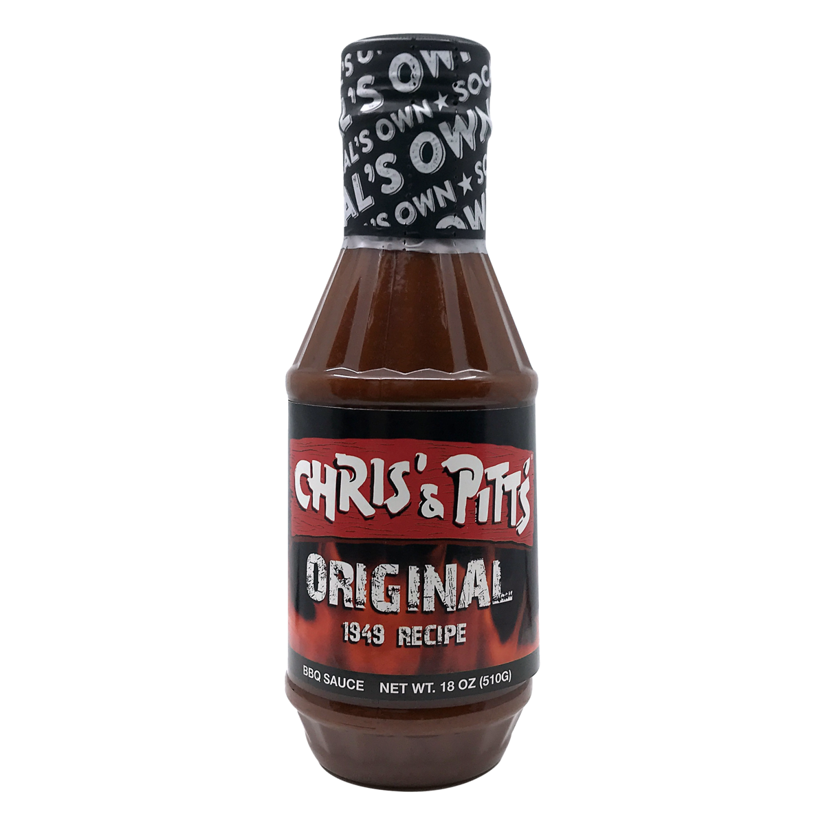 slide 1 of 3, Chris' & Pitts BBQ Sauce 18 oz, 18 oz