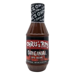 Chris' & Pitts BBQ Sauce 18 oz